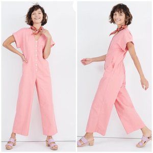 Madewell Button Front Day Jumpsuit